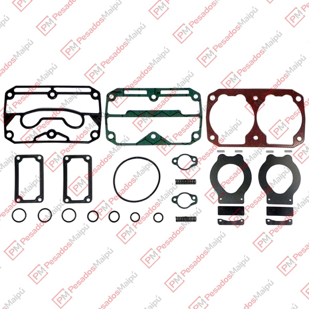 KIT REPARACION COMPRESOR KNORR 86 BIC. STRALIS CON  ALIVIO  (22075) (79014YVI)