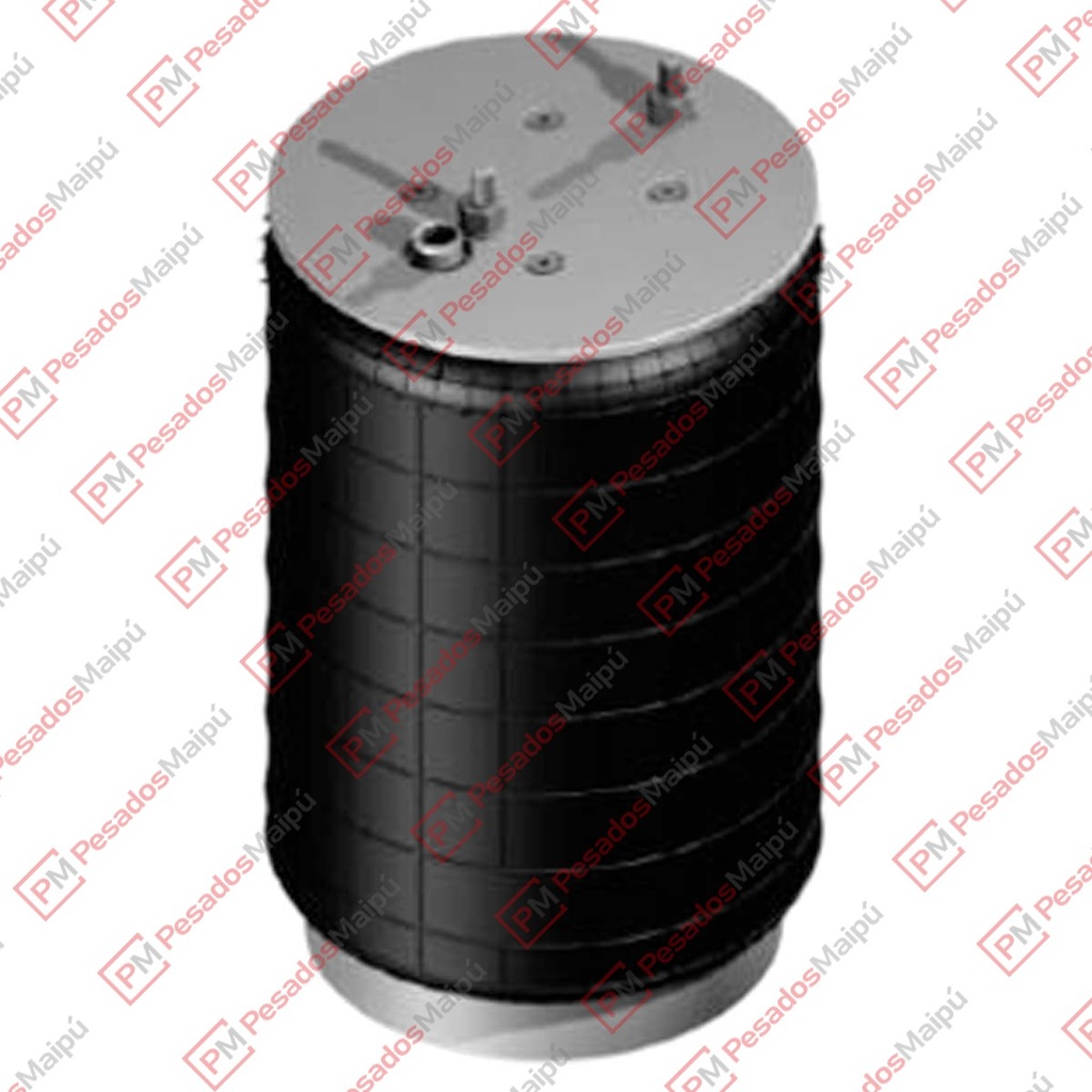 FUELLE SUSPENSION ARMADO SCANIA PGR (2544) CON ESPARRAGOS (SN2053)