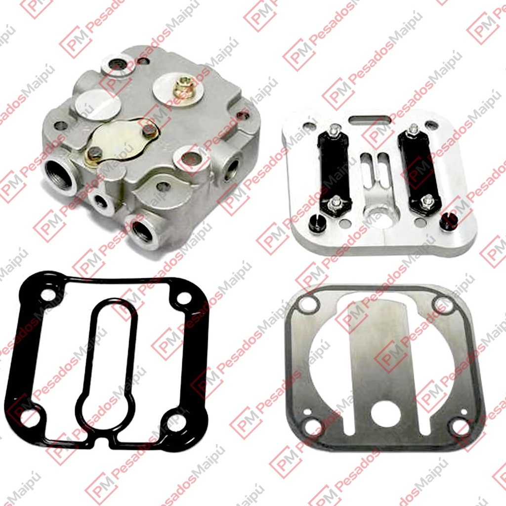 [17082] TAPA ARMADA COMPRESOR KNORR 80 FORD 815 (22544) 2XFLAP