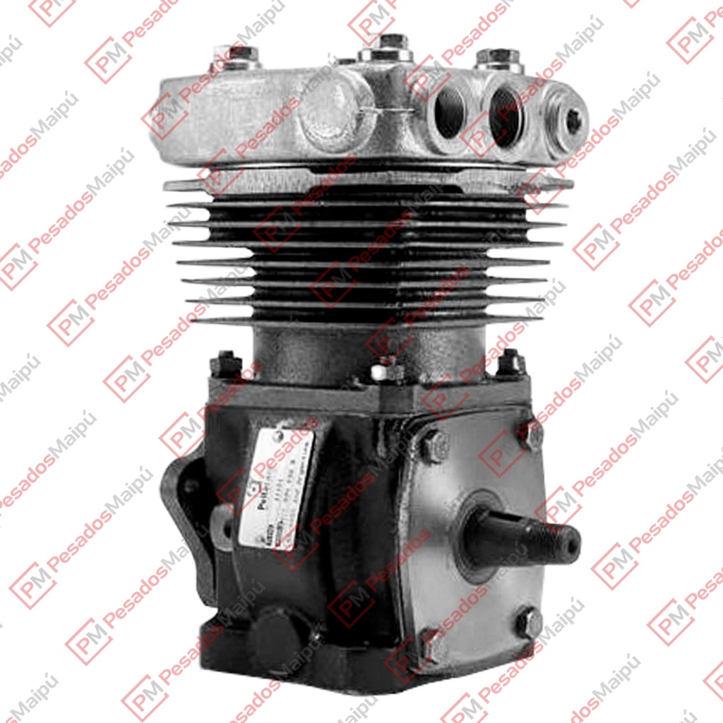 [17122] COMPRESOR WABCO 90MM MONOCILINDRICO (11070) AGUA MB OM366