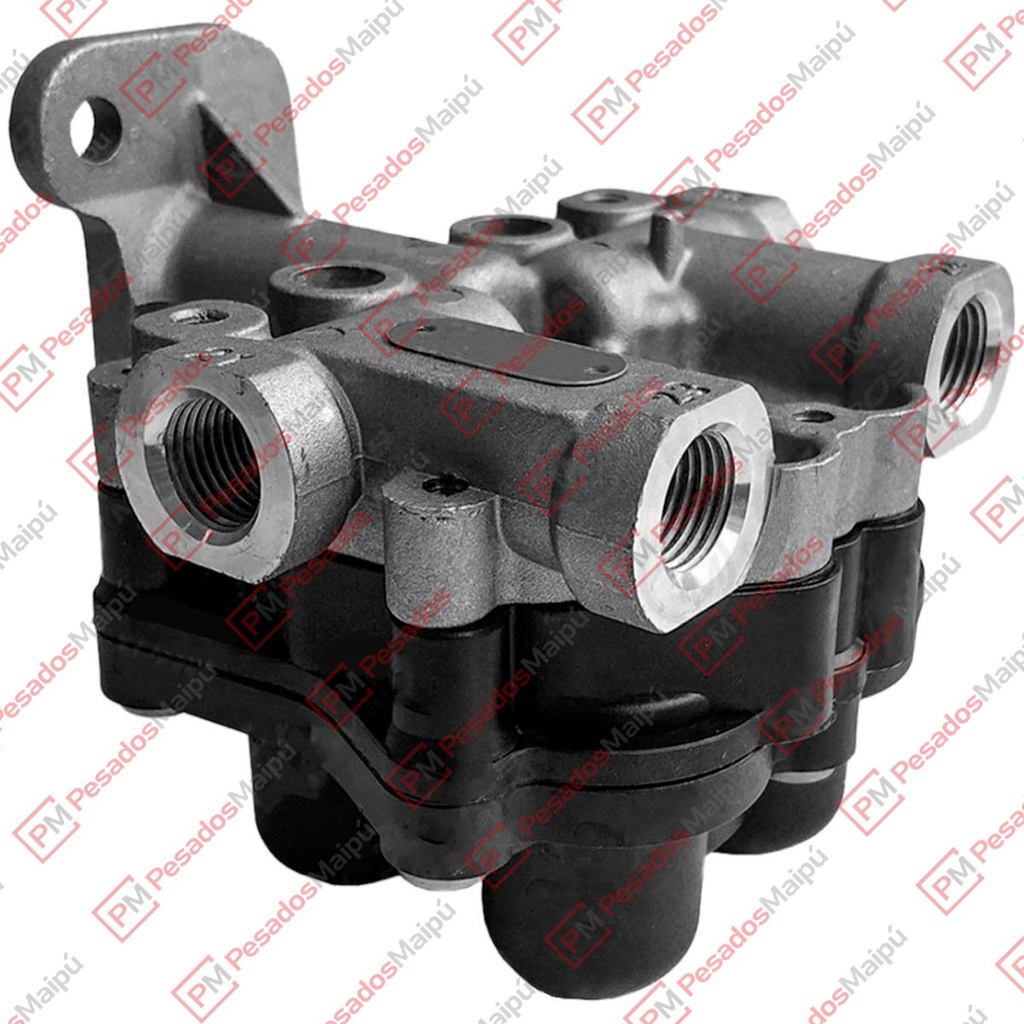 VALVULA PROTECTORA 4 VIAS KNORR AE4608 (26675) TAPA PLASTICA IVECO EURO/TECTOR (II37461N50)