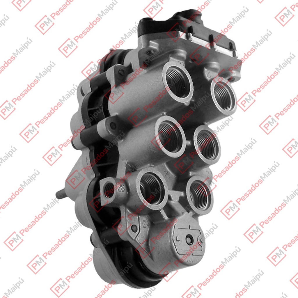 [17296] VALVULA PROTECTORA (22580) 4 CIRCUITOS 6 VIAS KNORR AE4510 MB O500R M22 C/SENSOR (21014VK)