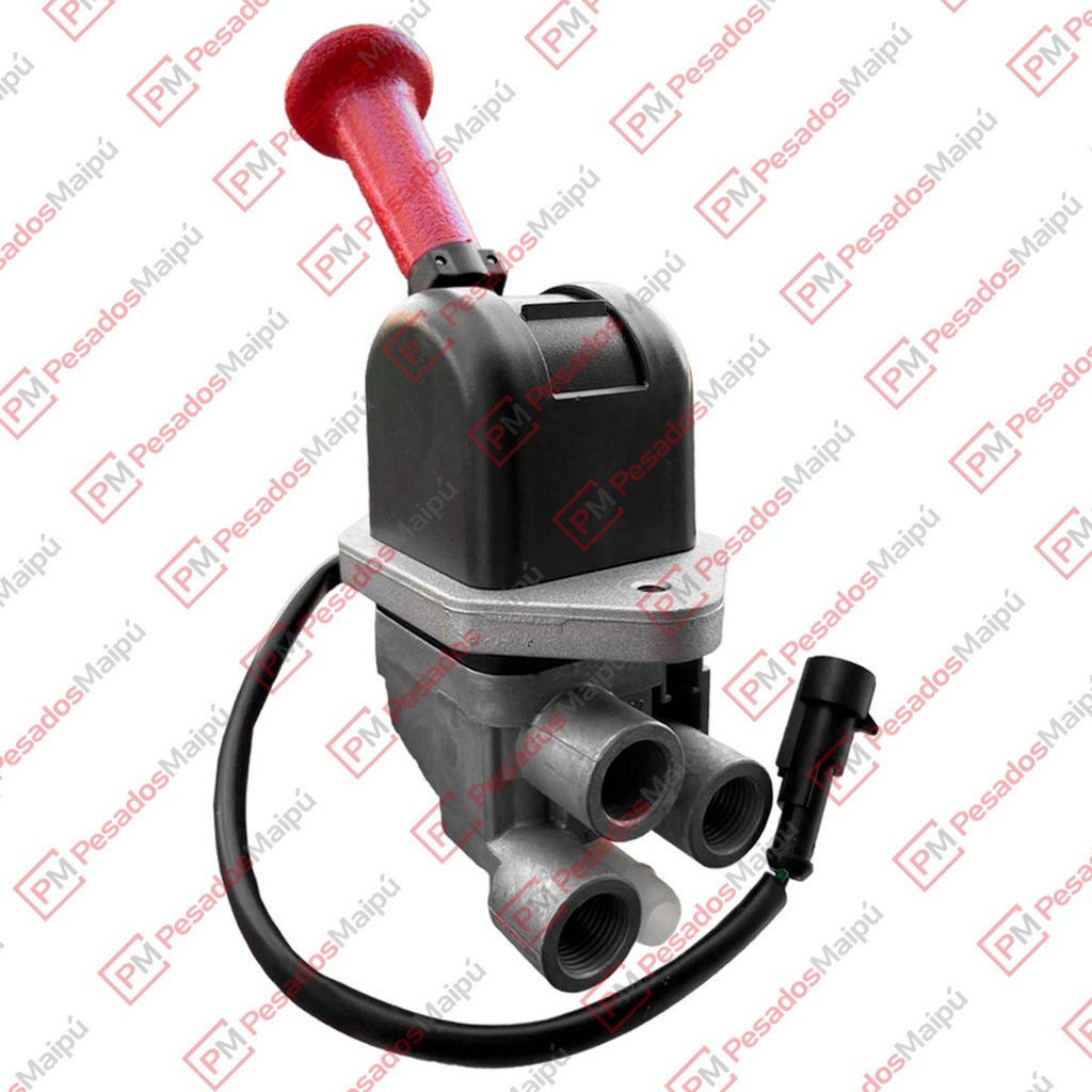 VALVULA FRENO MANO COMPACTO SIMPLE (21658) 2 ROSCAS MB / IVECO / FORD / VW DPM94 (14002KNO)