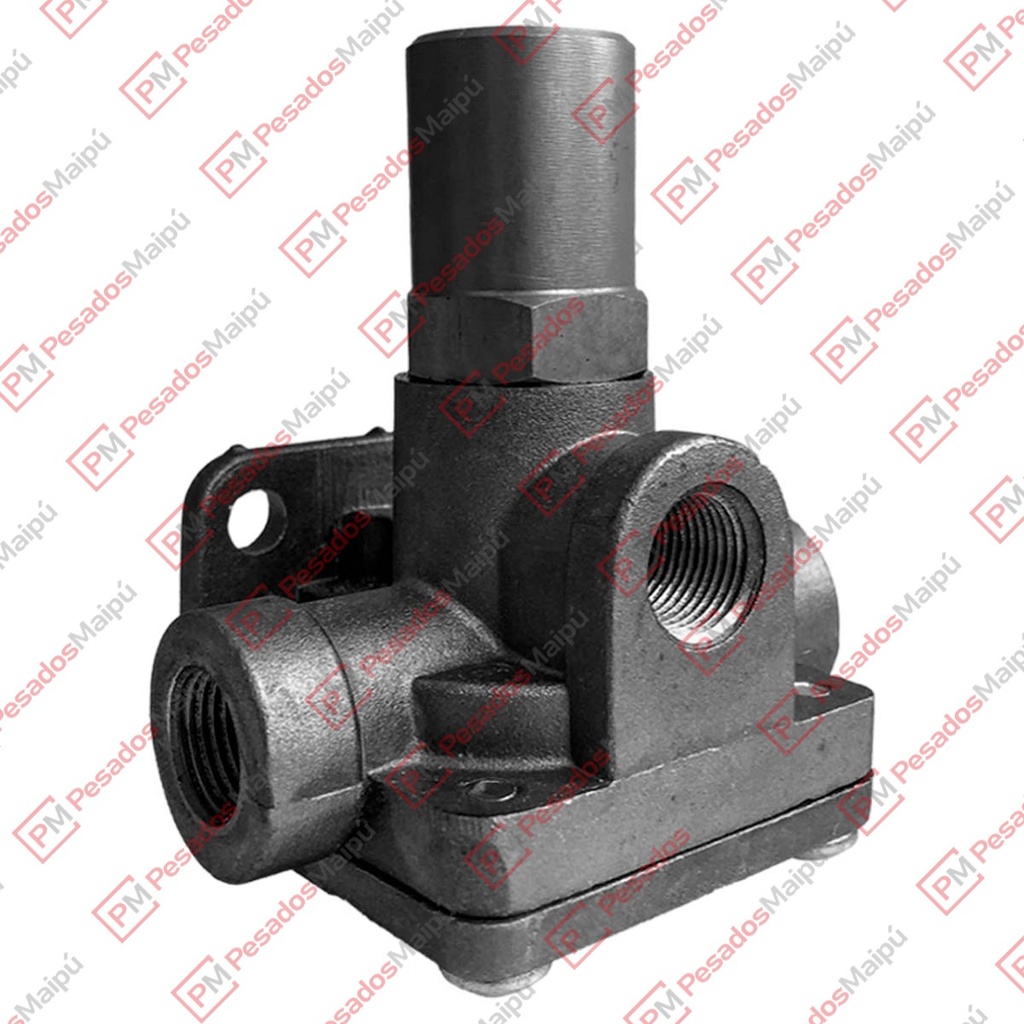 VALVULA DESCARGA RAPIDA C/BLOQUEO PARA EJE ELEVABLE ROSCAS 3/8" NPT (R1690) (DM-186)