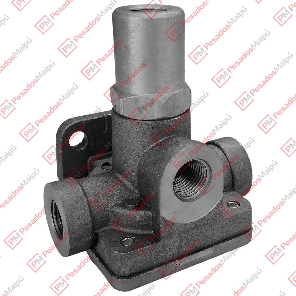 VALVULA DESCARGA RAPIDA C/BLOQUEO PARA EJE ELEVABLE ROSCAS M16 (R1692)