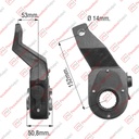 REGISTRO FRENO MANUAL (F-2817) 26 ESTRIAS MB TRASERO IZQUIERDO 1633/1938 (FM35) (3464201838)