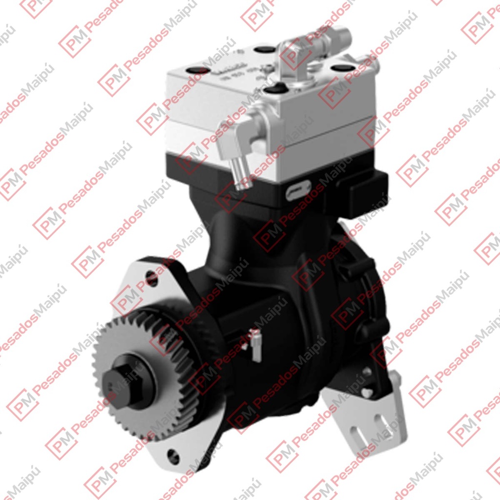 [18395] COMPRESOR WABCO 85MM MONOCILINDRICO (24394) FORD CUMMINS 6BT / 6CT (9111555110)