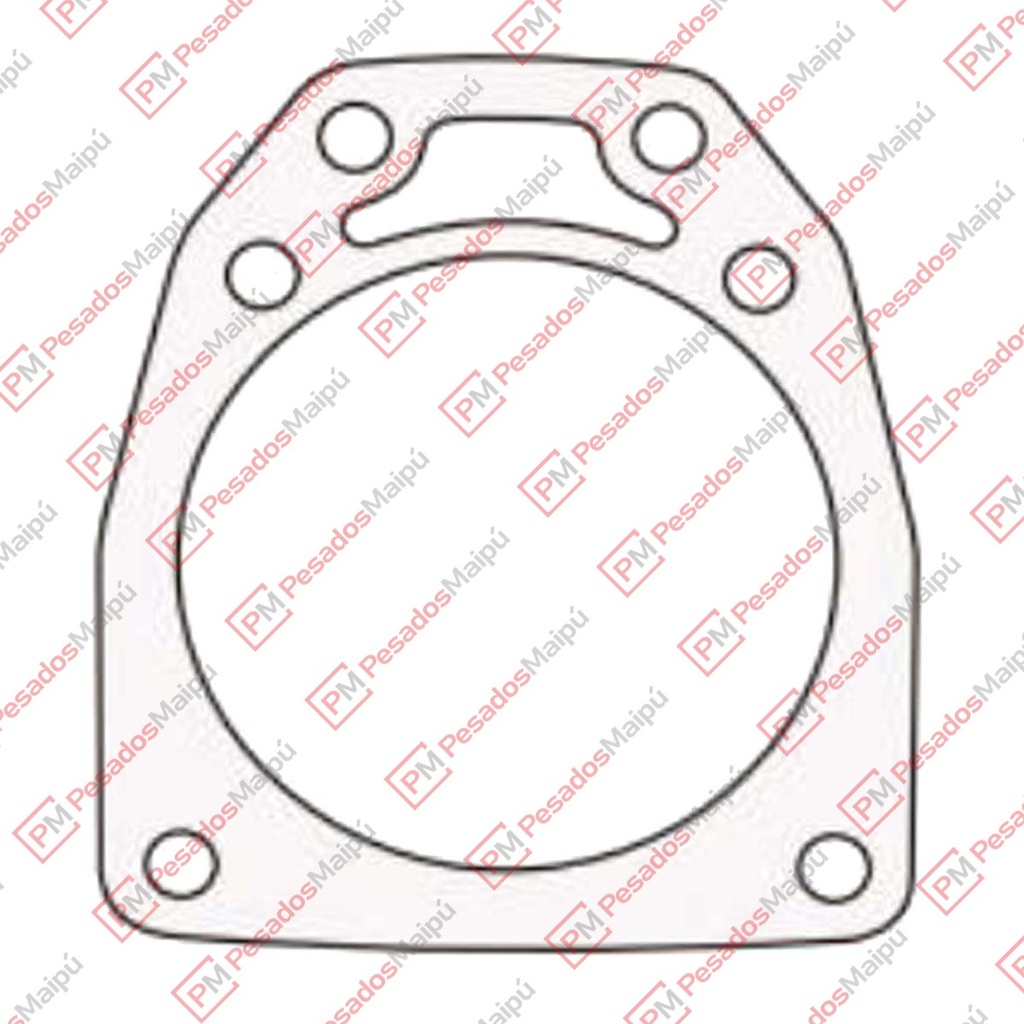 [18712] JUNTA SOPORTE COMPRESOR MARELLI 80MM FIAT 19 (1092)