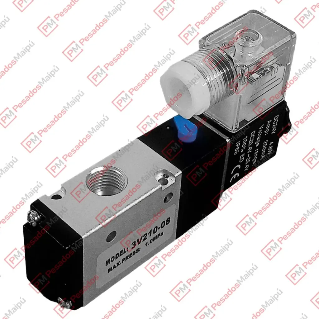 ELECTROVALVULA L/EJE 24V LASER 3/2 VIAS