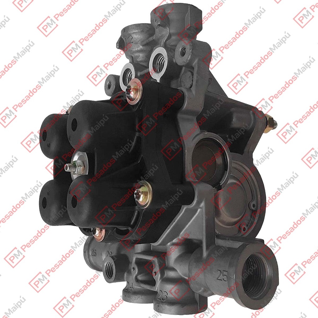 VALVULA PROTECTORA (24778) 4 CIRCUITOS 6 VIAS KNORR PARA SENSOR (2643IA) (K002435)