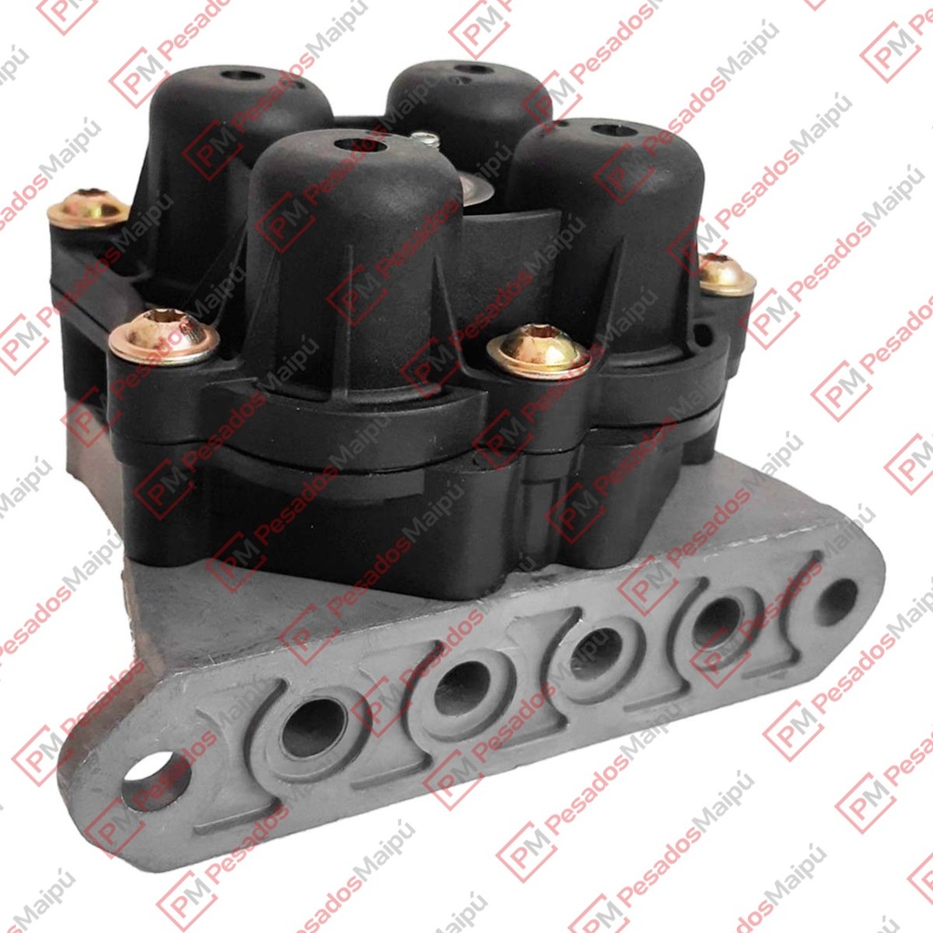 [20366] VALVULA PROTECTORA 4 VIAS KNORR AE4605 (24567) TAPA PLASTICA VOLVO RENAULT (12141)