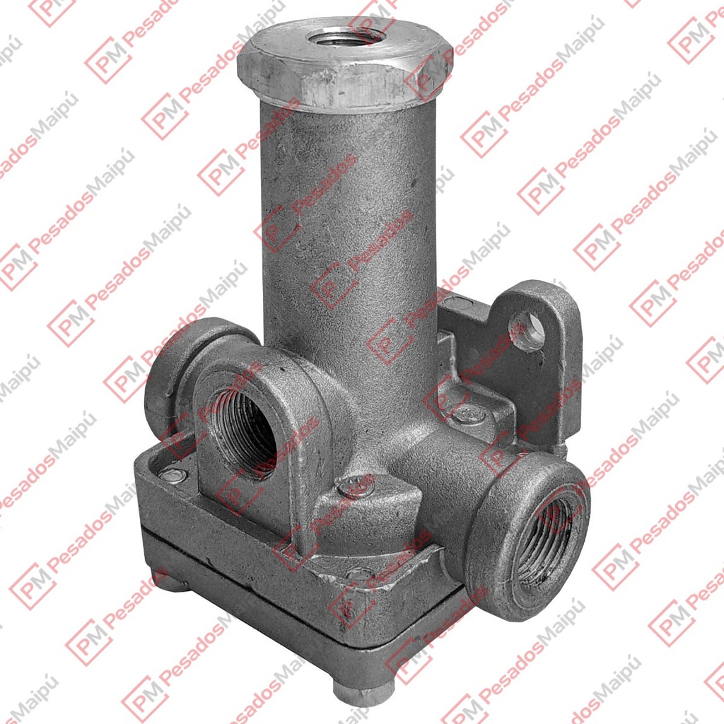 VALVULA DESCARGA RAPIDA C/BLOQUEO PARA EJE ELEVABLE ROSCAS 1/4 (DM-185) (100521)