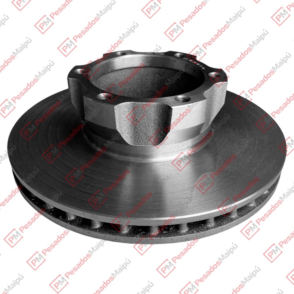 [20782] DISCO FRENO MB 608/710 DELANTERO VENTILADO FRENO HIDRAULICO (DFC003) (RPDI00141)