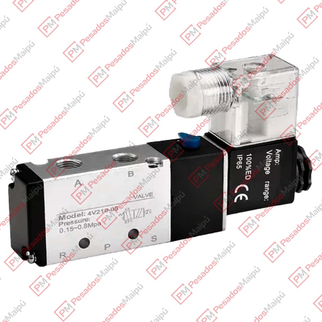 ELECTROVALVULA L/EJE 24V 5/2 VIAS (25137)