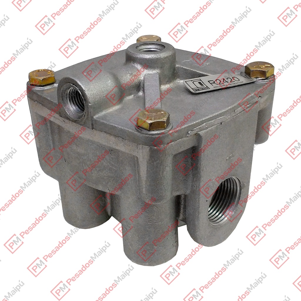 VALVULA RELAY ACOPLADO EMERGENCIA (21312) BENDIX R12 (R2420)