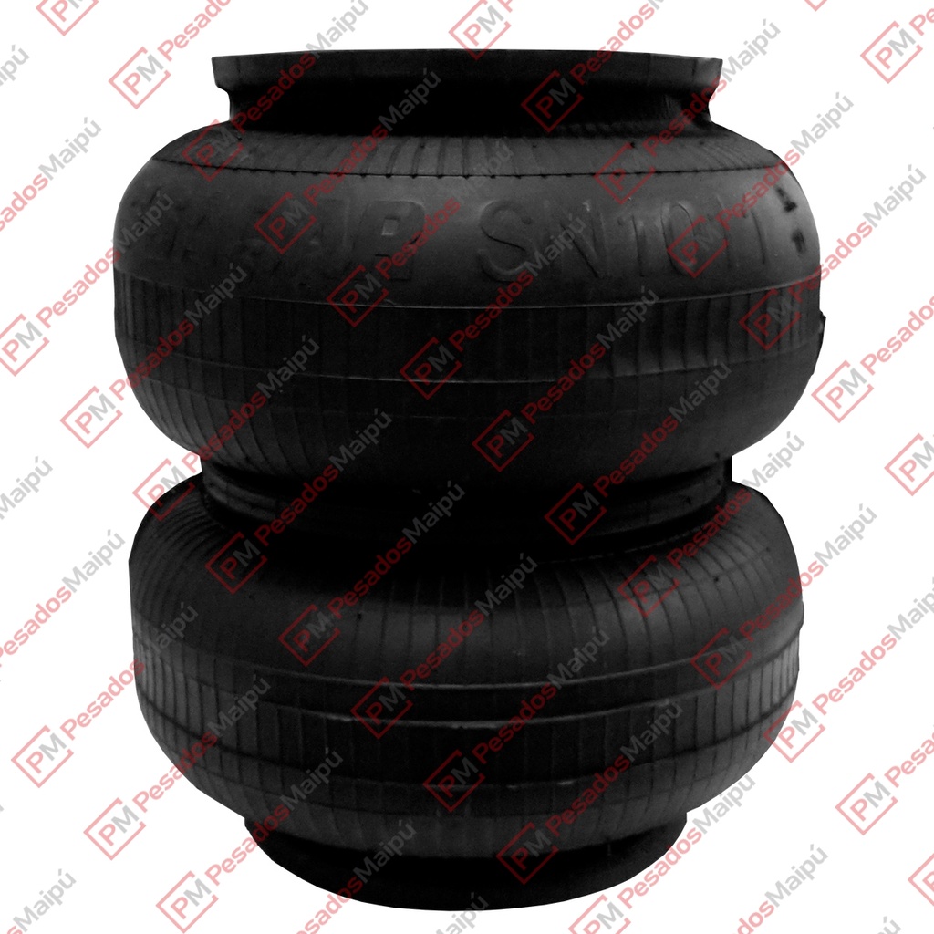 [22744] FUELLE SUSPENSION (SN1011) BILOBULAR ACOPLADOS (MA 1340)