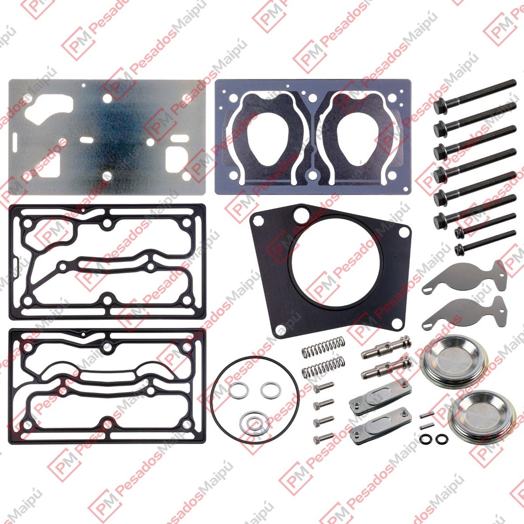 KIT REPARACION COMPRESOR W85  BICIL (22399) OM457 CON TAPA INTERMEDIA +BRIDA