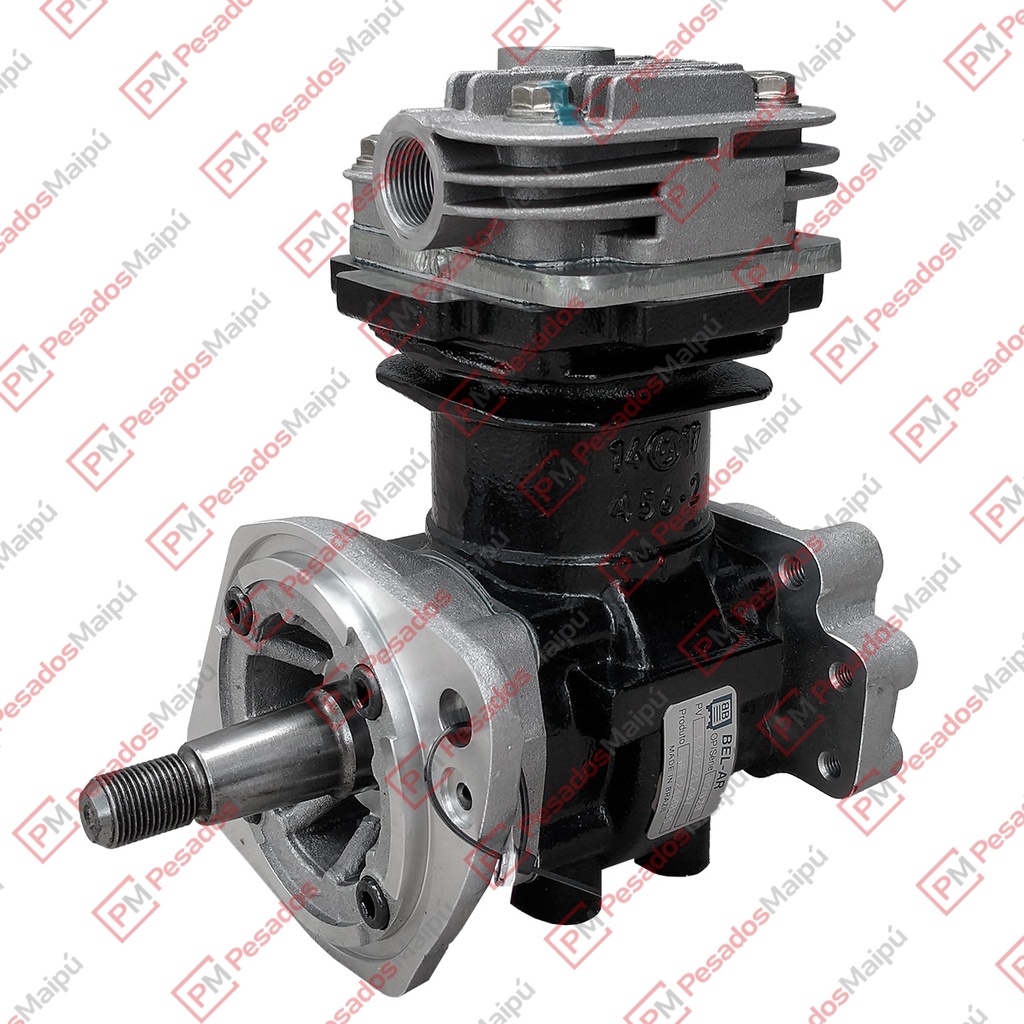 [23121] COMPRESOR WABCO 66.7MM REFRIGERADO A AIRE (9253) (9129700010) TVS INDIANO