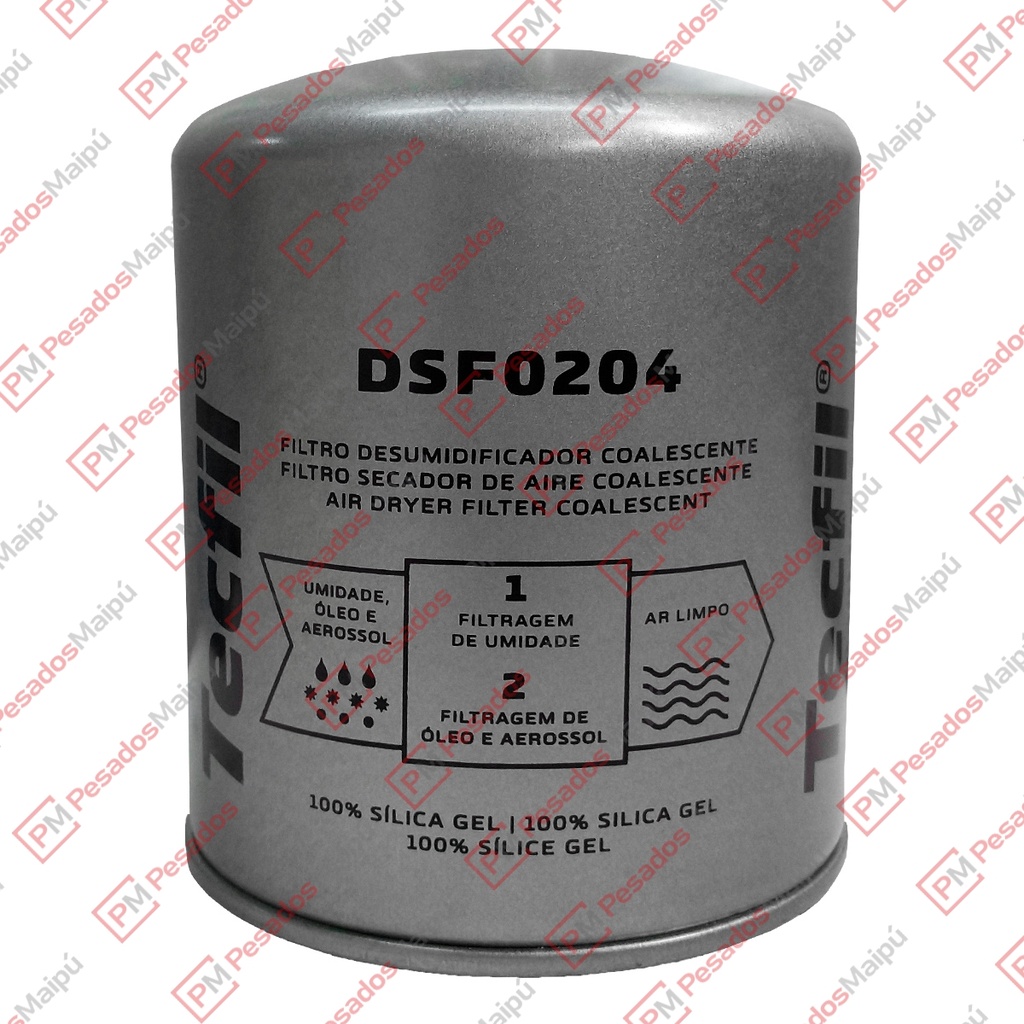 [23389] FILTRO SECADOR TB 1394/1X (DSF0204) GRIS MB IVECO FORD VW C/FILTRO ACEITE