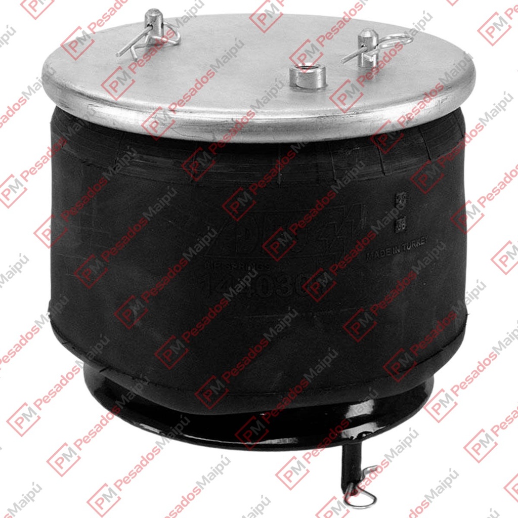 FUELLE SUSPENSION BLINDADO (SN2006) SCANIA L94/K124 DELANTERO (950482)