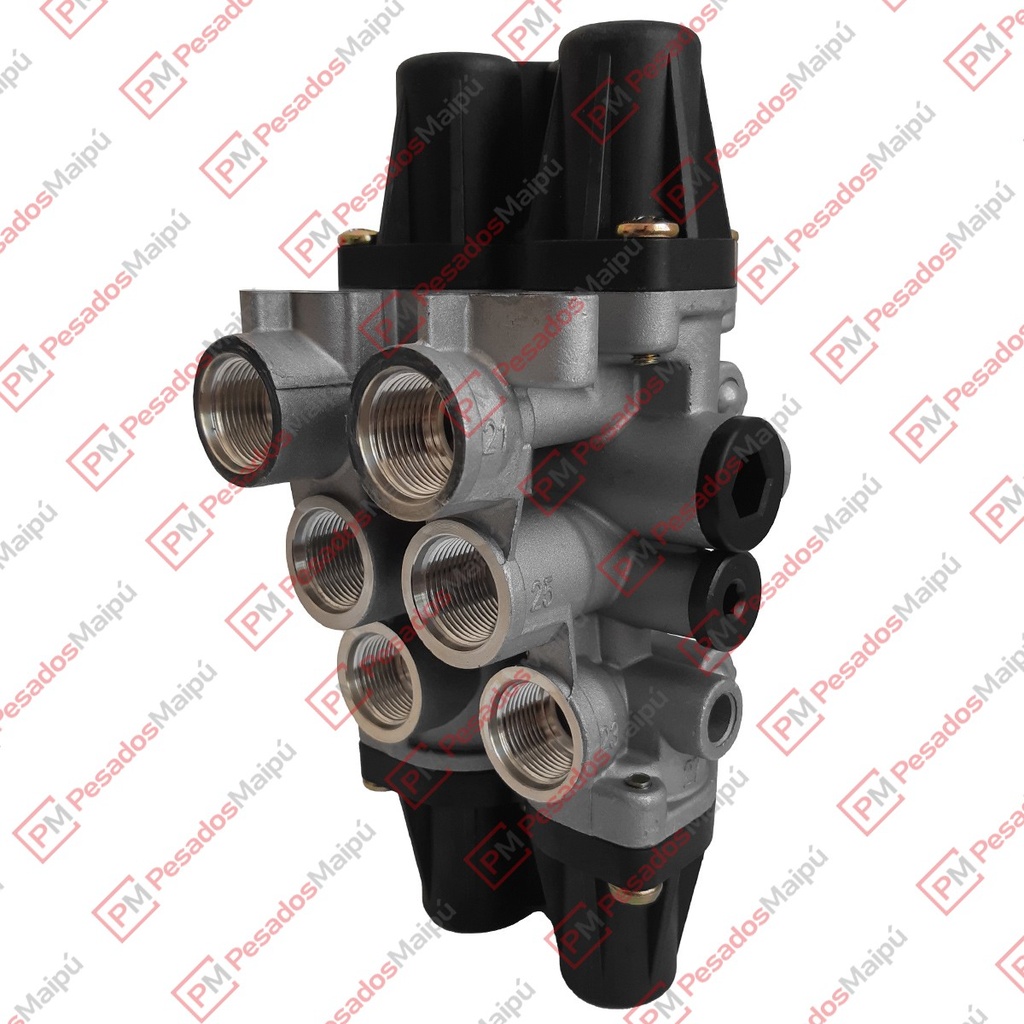[24327] VALVULA PROTECTORA (21183) WABCO 4 CIRCUITOS 6 VIAS S/SENSOR (L29031)