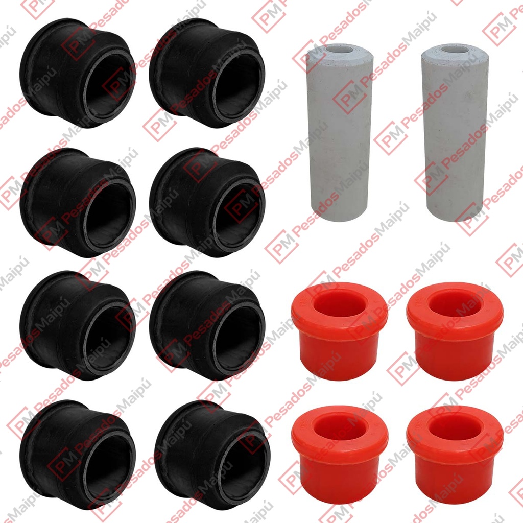 [24930] KIT 8 BUJE ELAST DEL MB 710/812/912
