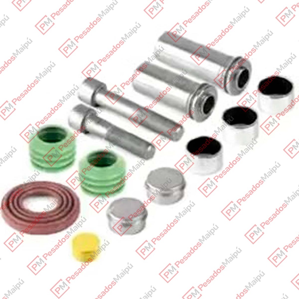 KIT REPARACION CALIPER WABCO PAN 17 PASADORES Y FUELLES IVECO (4051001)