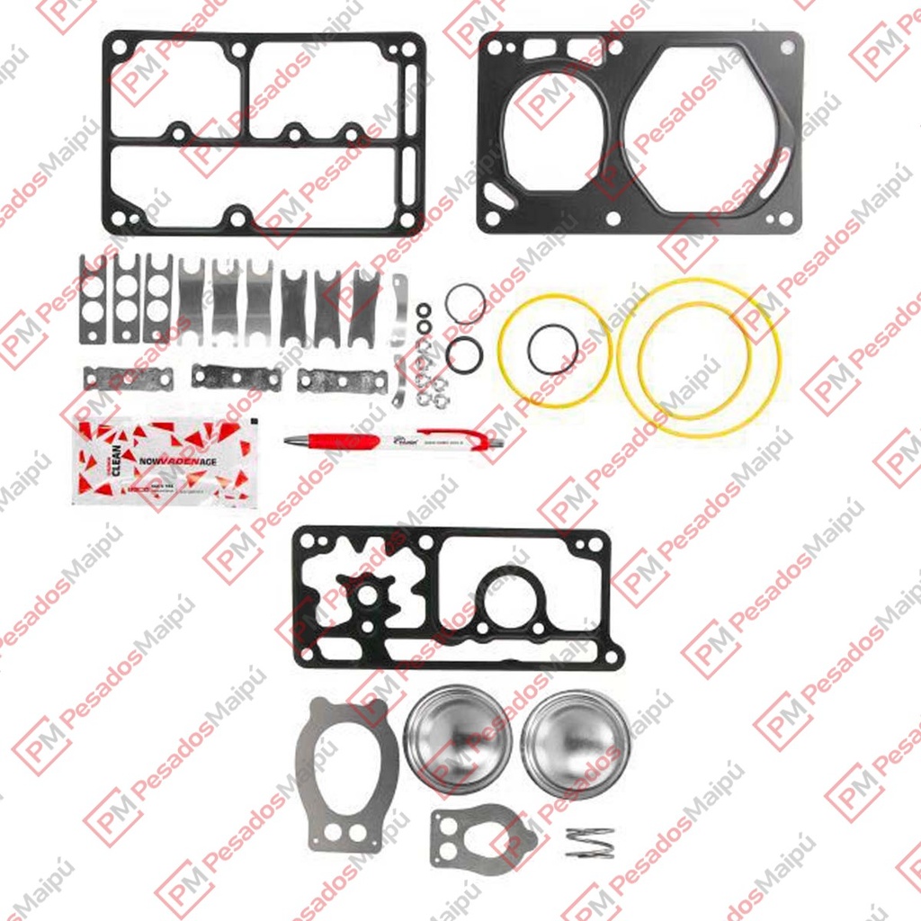 KIT REPARACION COMPRESOR VOITH LP490 VOLVO  (VAD.1300.330.100)