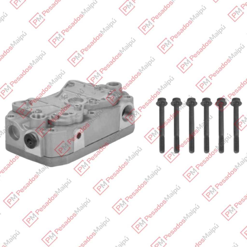 TAPA ARMADA COMPRESOR KNORR 86 (23535) IVECO STRALIS MARIPOSA