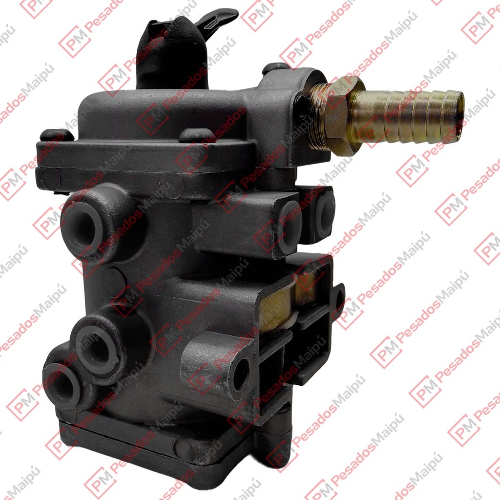 [25837] VALVULA RELAY 2 VIAS C/ EMERGENCIA PARA REMOLQUES CON PULMON SIMPLE (DM 515)  (E-0100)