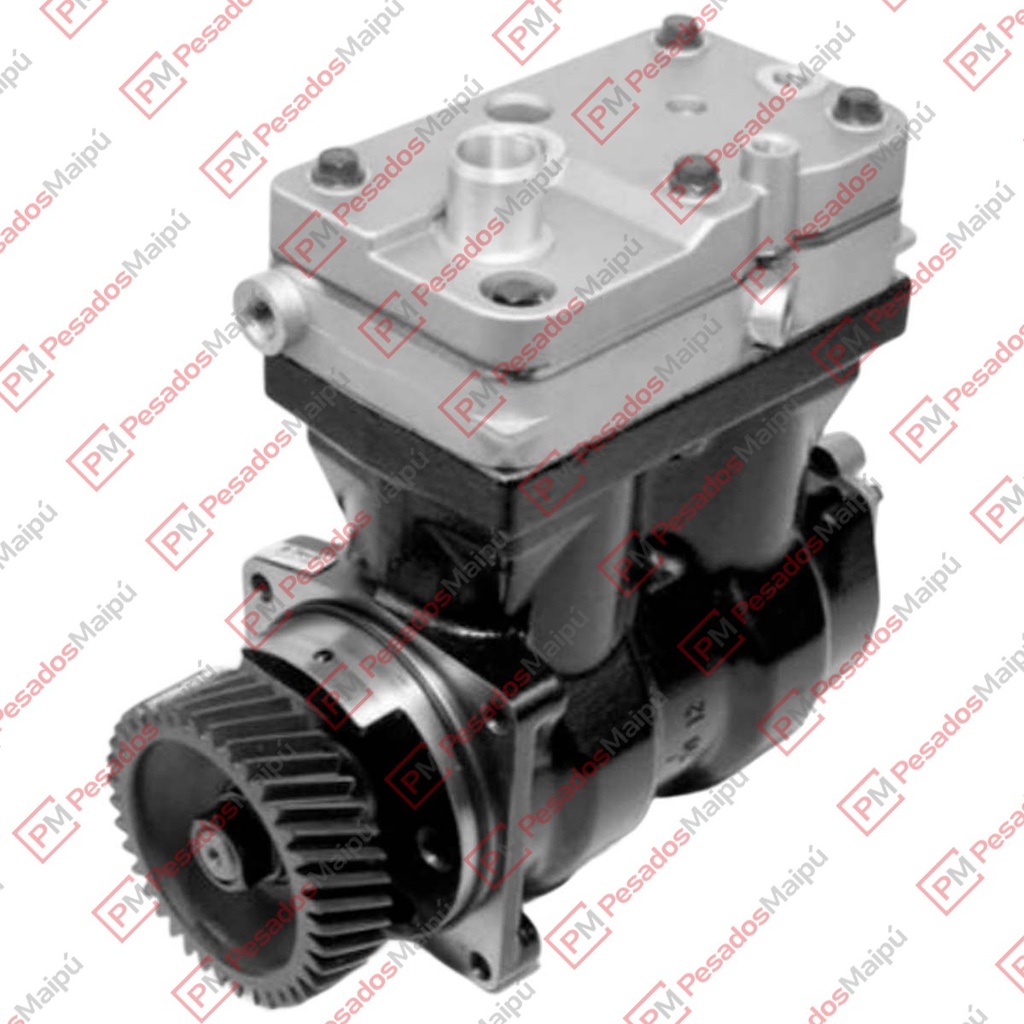[26048] COMPRESOR WABCO 85MM BICILINDRICO (22515) MB OM906 / OM 926 LA O500 (6596) (4115530000)