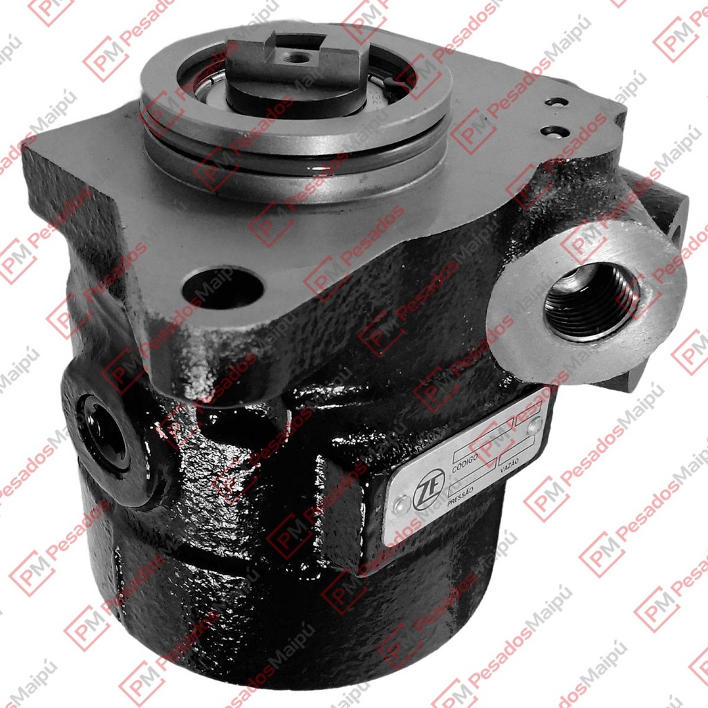 BOMBA DIRECCION HIDRAULICA MB 1633/1634 OM447/449  GIRO DERECHO (7673955908) (5960100033) (180429)