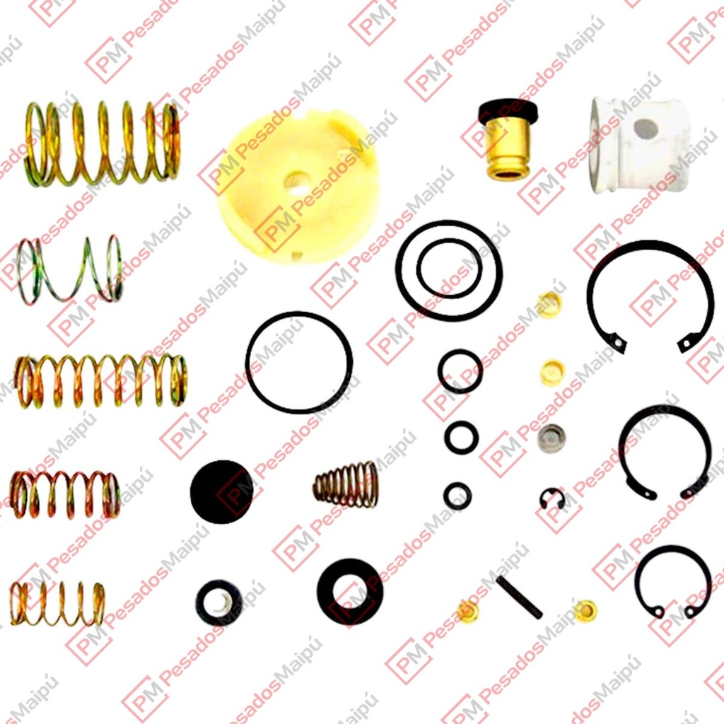 REPARACION 1205 FRENO MANO REDONDO DOBLE WABCO (DG 1205) (9617020072) (QA-1082)