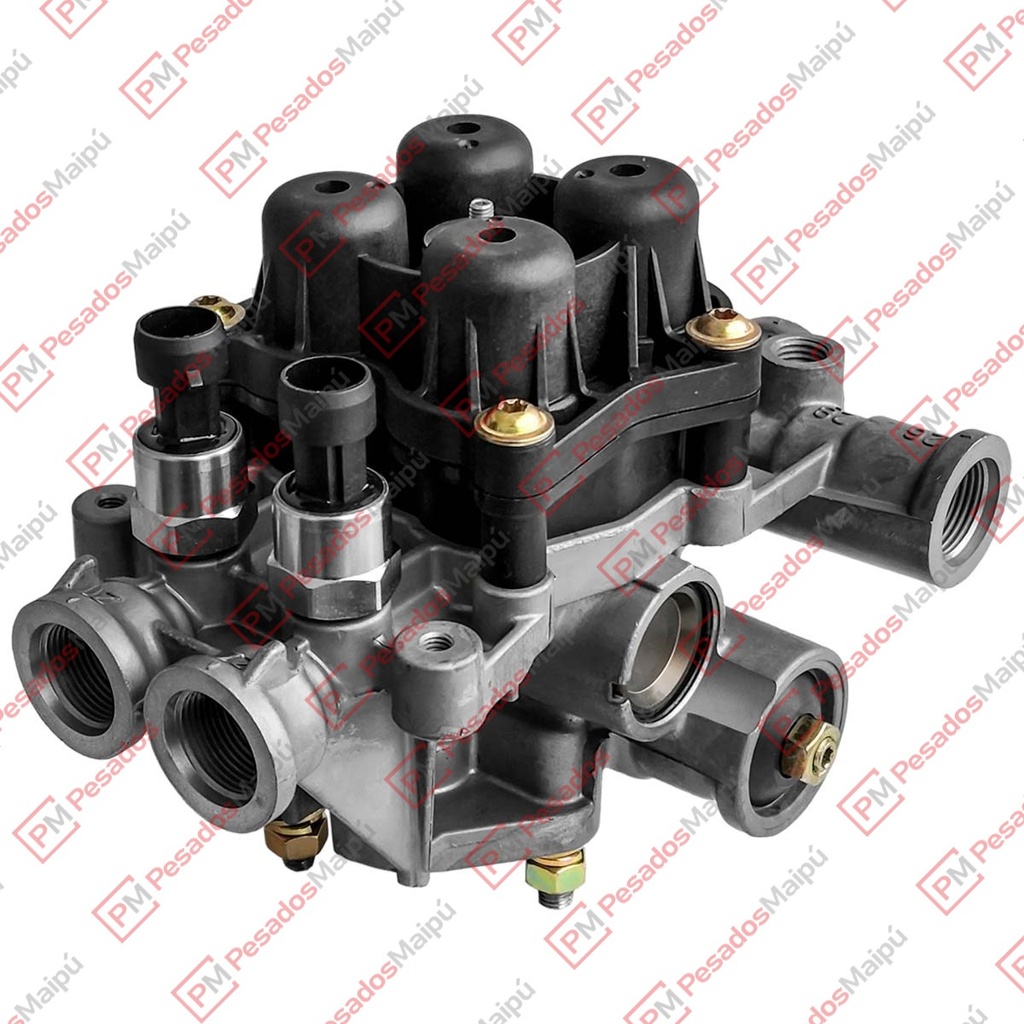 [26572] VALVULA PROTECTORA (24777) 4 CIRCUITOS 6 VIAS KNORR  2 BULBOS  (K014440) (0044310406)