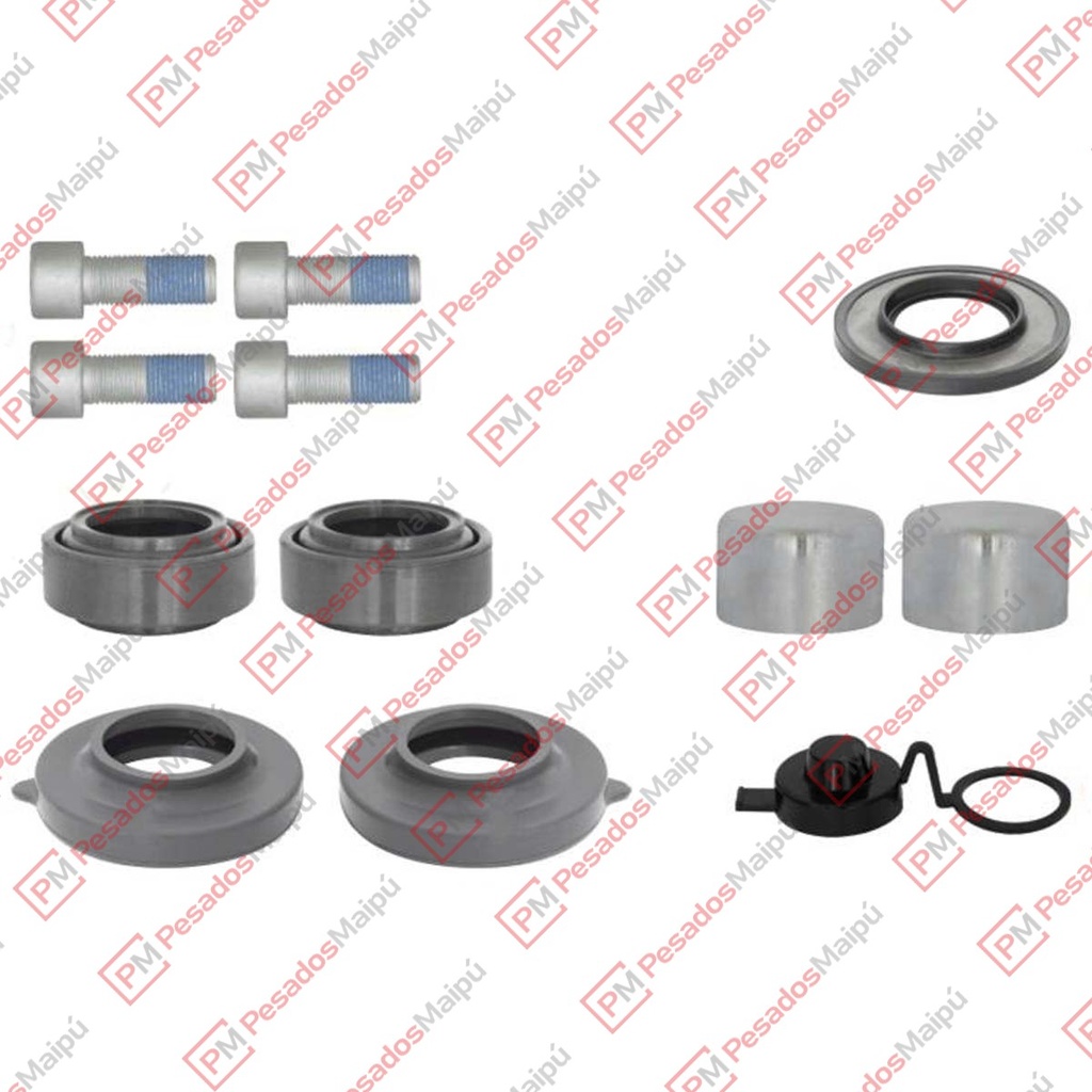 [27034] KIT REPARACION DE ENSAMBLAJE DE TAQUE Y BOTA  TIPO ELSA 195 / 225 / EX 225 RADIAL / AXIL (2272)