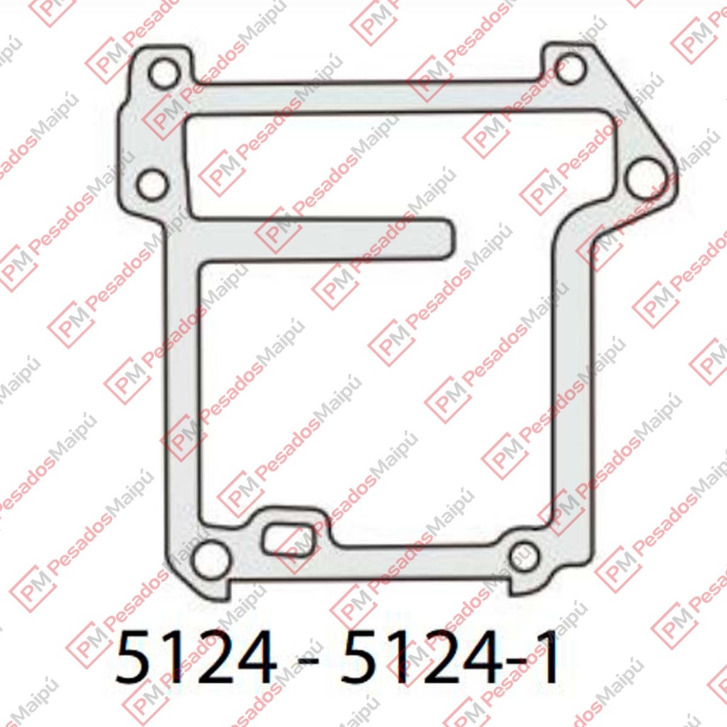 [27083] JUNTA CARTER COMPRESOR KNORR 90MM OM 447 / 449 (5124)