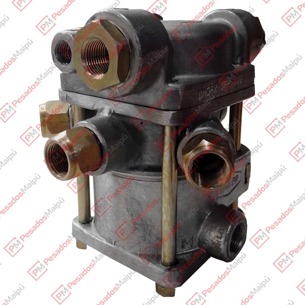 [27261] VALVULA RELAY 2 LINEAS 3 O 4 EJES C/CONTROL A CÁMARAS T/SPRING BRAKE (DM-562)