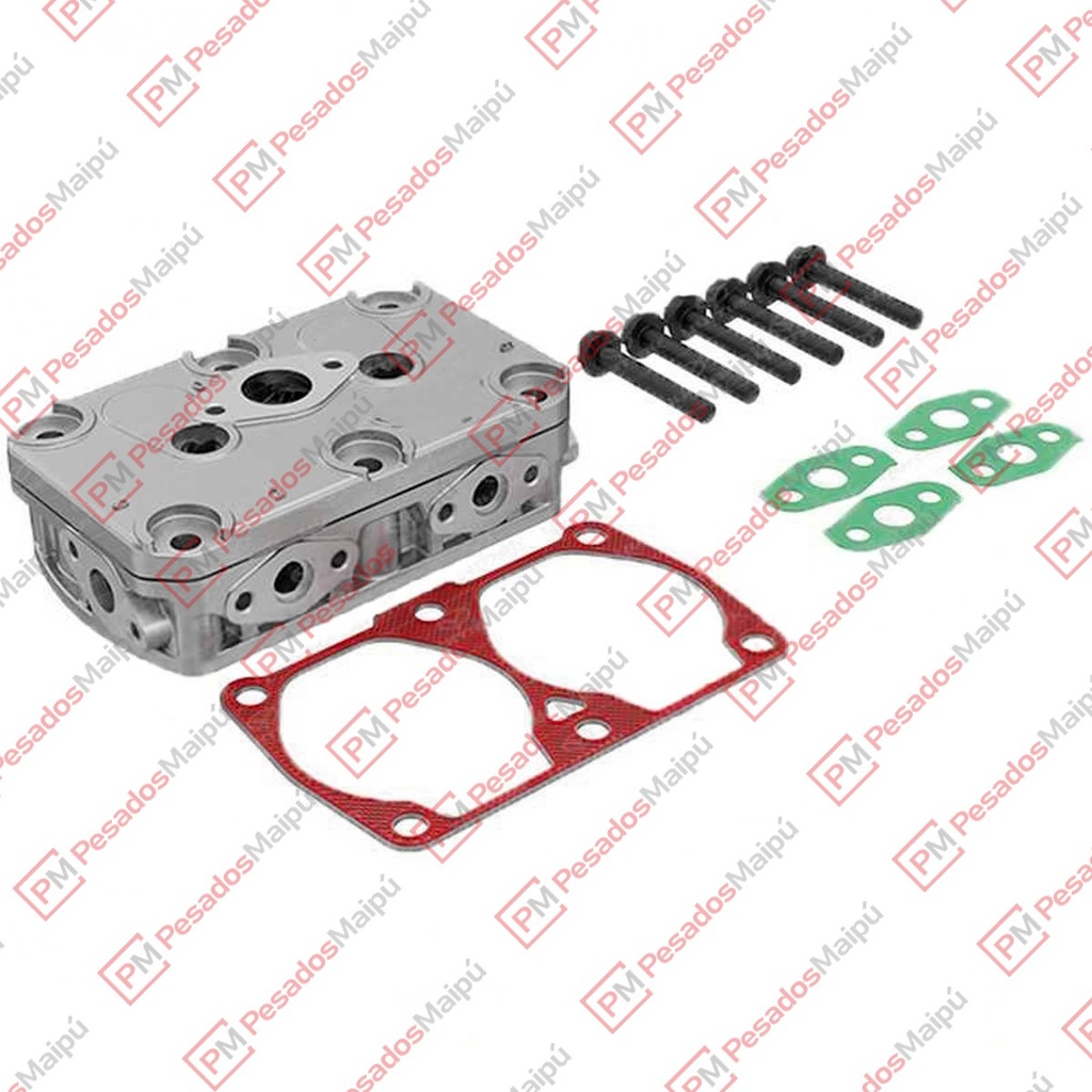[27298] TAPA ARMADA COMPRESOR KNORR 82 BICILINDRICO ACX83 (22082) (6587) (K010920) (93161842)