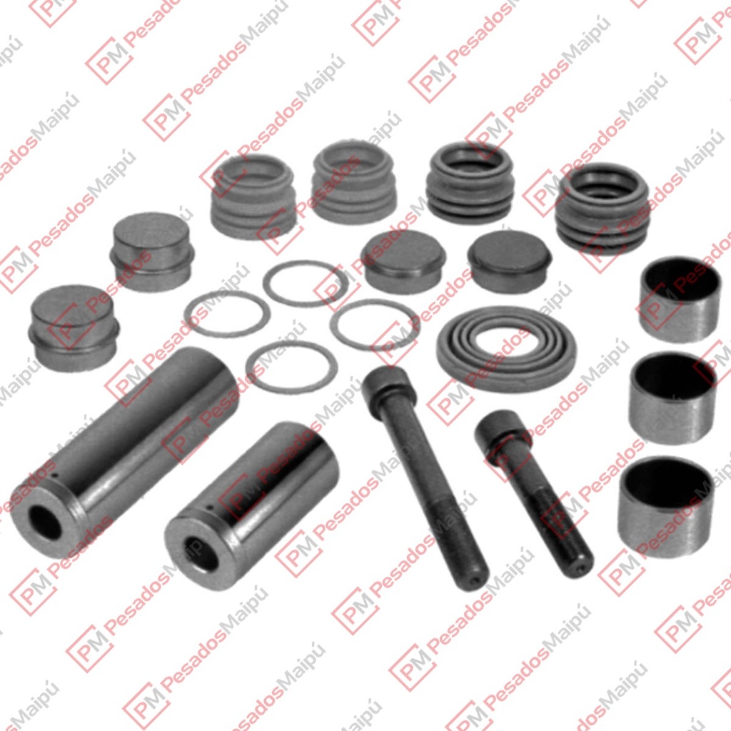[27409] KIT PERNOS Y BUJES CALIPER WABCO PAN 19 / 22 (T8351)