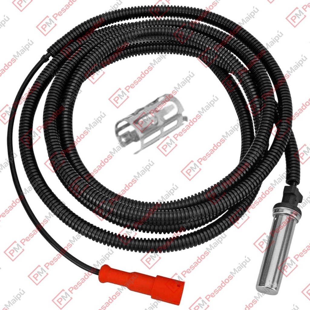 [27490] SENSOR ABS RECTO CON CABLE 2640MM MB AXOR (0142145) (A0025423718)
