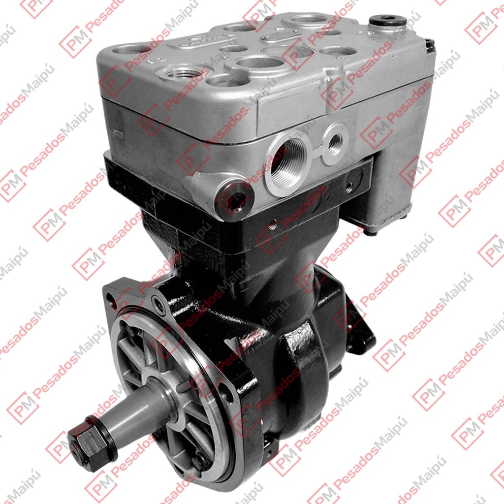 [27648] COMPRESOR WABCO 85MM MONOCILINDRICO (22519) IVECO CAVALLINO (4123520080)