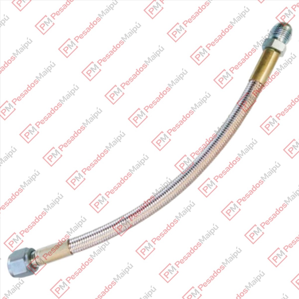 [27669] FLEXIBLE SALIDA COMPRESOR  (W 3113.T) FORD ELECTRONICO 350MM (4C452917HA)