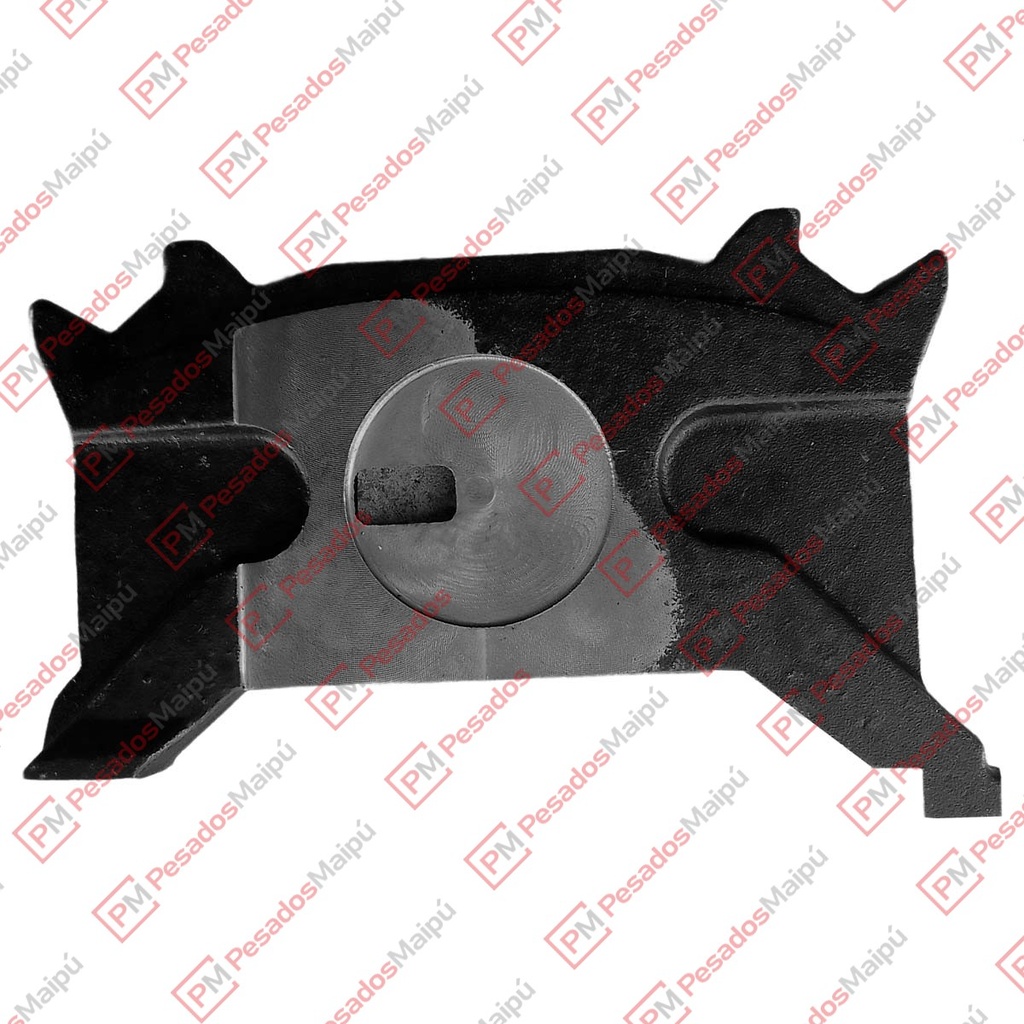 PLACA DE EMPUJE DERECHA CALIPER WABCO PAN 22 (T8375)