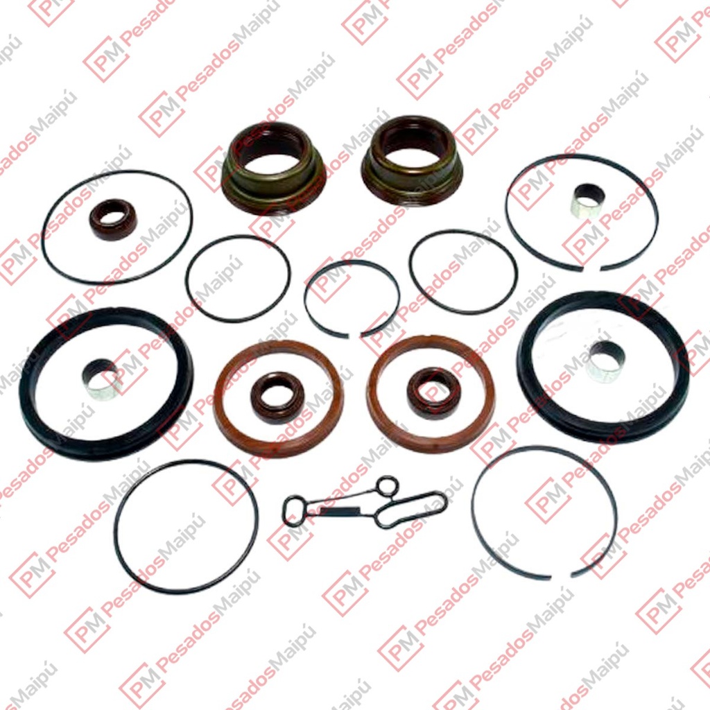 REPARACION VALVULA CONTROL CAJA ZF AS-TRONIC STRALIS (QA-2464) BUJES, ORINGS Y RETENES