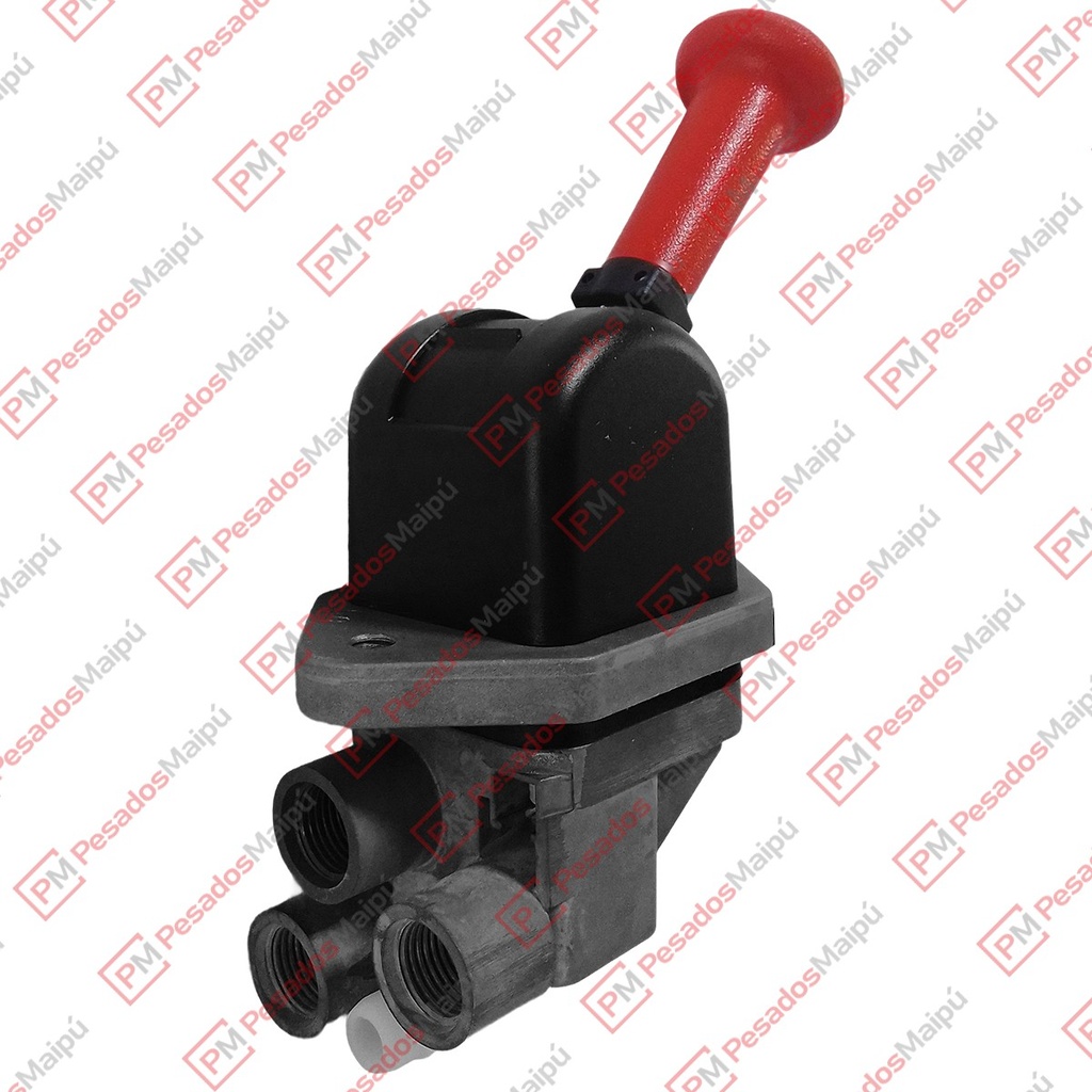 [28342] VALVULA FRENO MANO COMPACTO DOBLE (21659) ORIGINAL 3 ROSCAS MB / IVECO / FORD / VW (II38274)