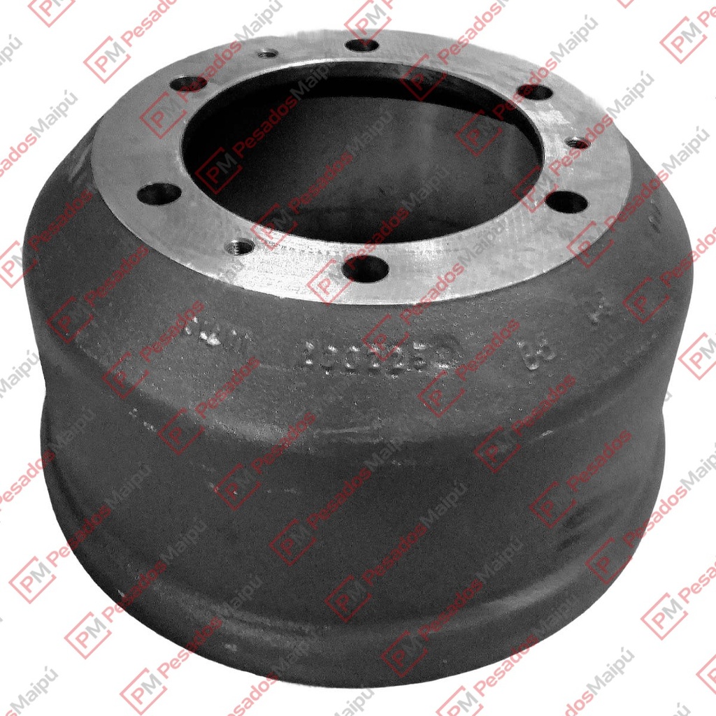 CAMPANA FRENO MB L814 / L912 VOLTEO TRASERA 185MM (6884237001) (319) (10471) (3571)