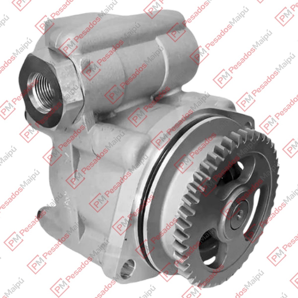 [28822] BOMBA DIRECCION HIDRAULICA CHEVROLET SILVERADO MWM CON ENGRANAJE HELICOIDAL 100BAR (7684975951)