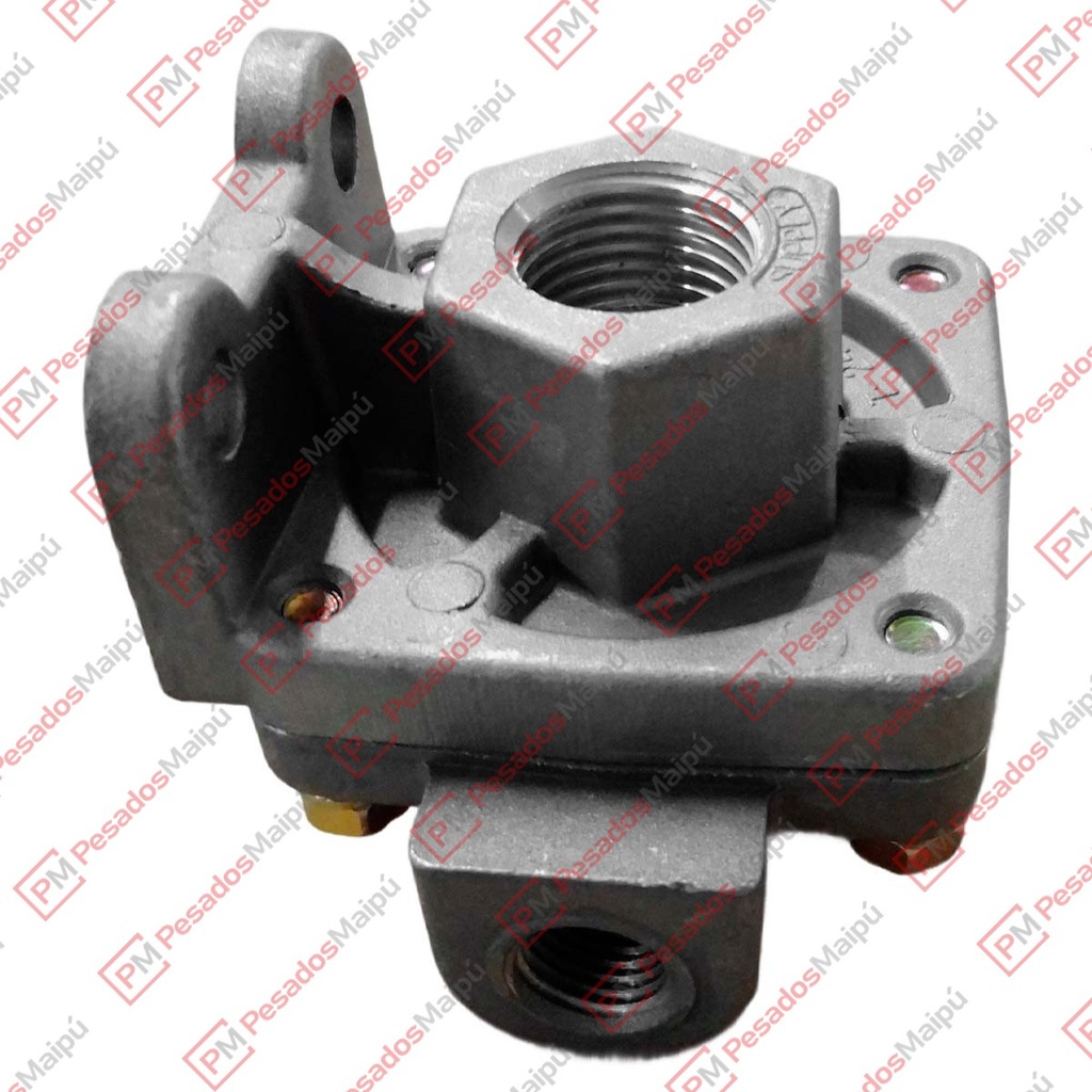 VALVULA DESCARGA RAPIDA ROSCA ENTRADA 1/2" X SALIDAS 1/4" (CRV9975)