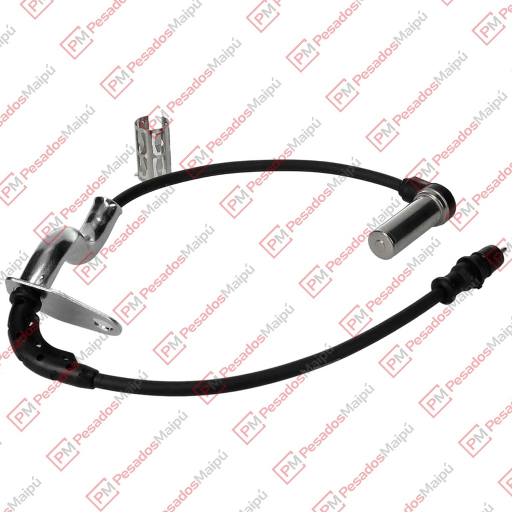 [28941] SENSOR ABS CODO 90° CABLE 510MM LADO IZQUIERDO MB ACTROS / AXOR / OF1417 / 1418 (3555403817) (6555400817) (6144)