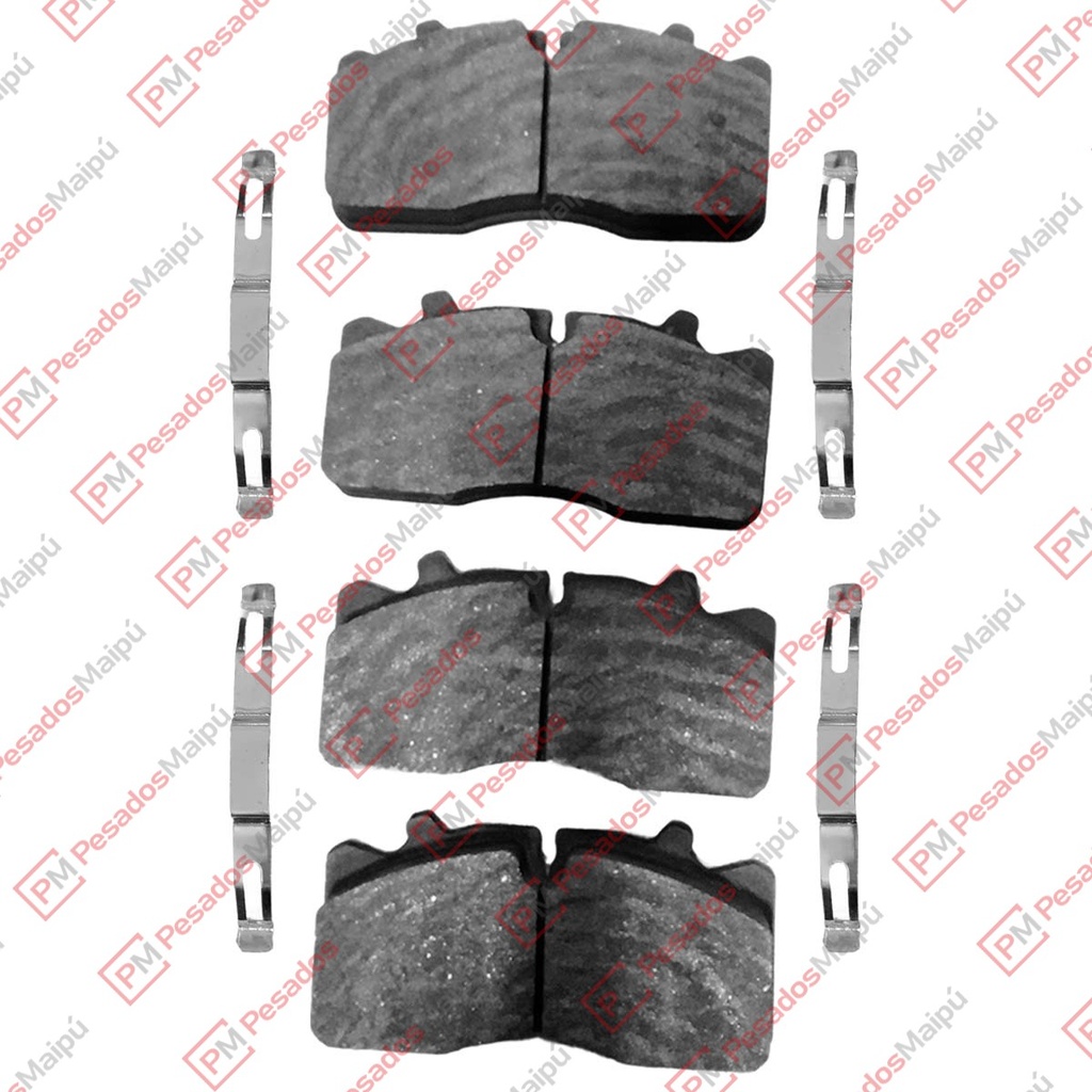 PASTILLA FRENO (PD 117) MB 712-812-914 (RCPT04500) (IGUAL PD 124)